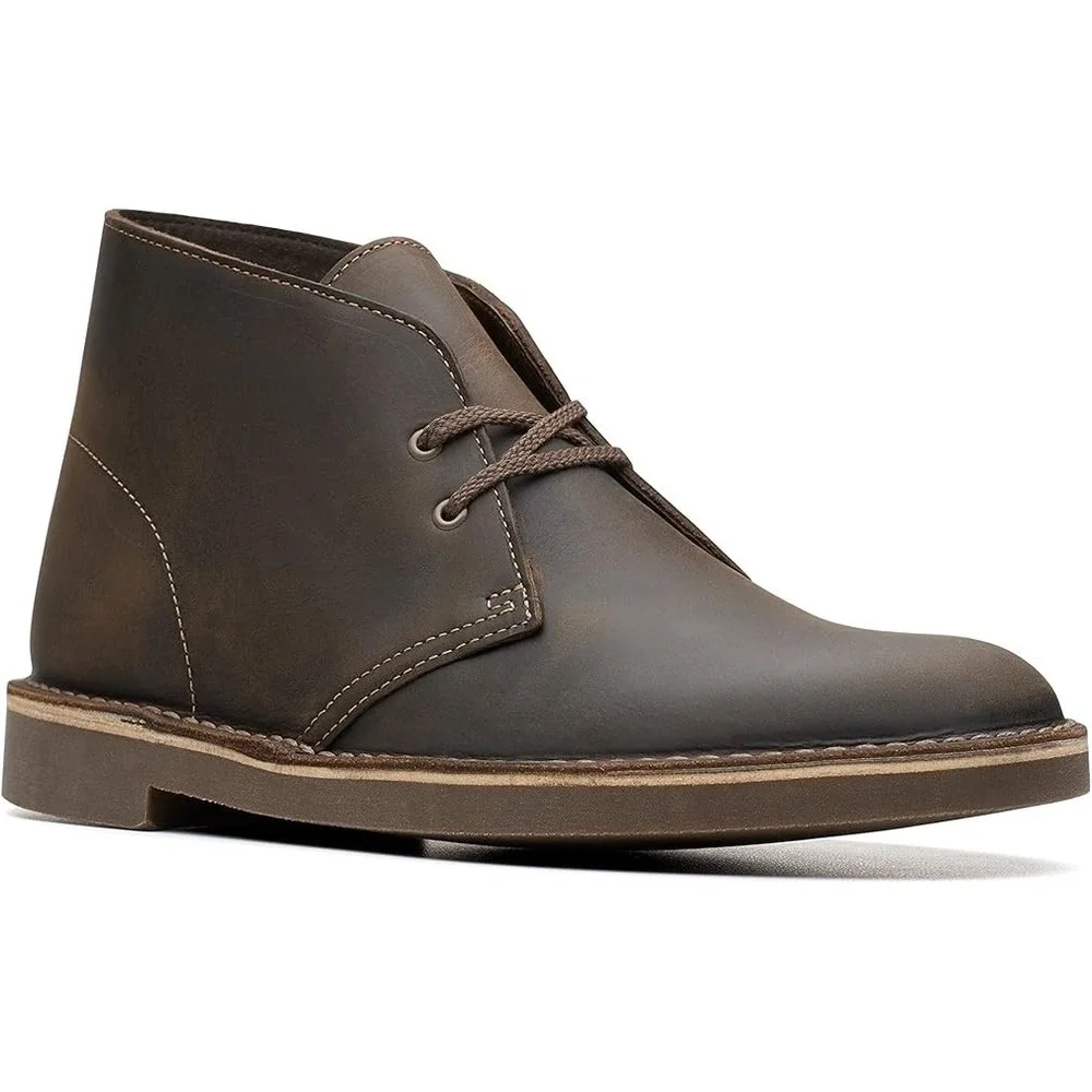 Clarks® (Men's 10.5 M) Bushacre™ 2 Desert Boots in Beeswax -‎ $120